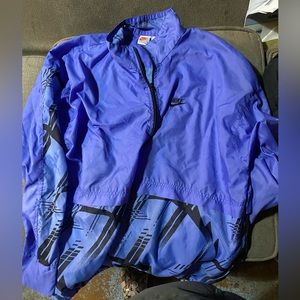 NIKE windbreaker, sold in Germany in the 1990s, SIZE XL, purple